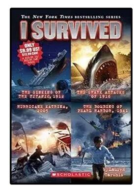 BUNDLE & SAVE🎉 I Survived: 4 Books in 1 Collection Paperback Book